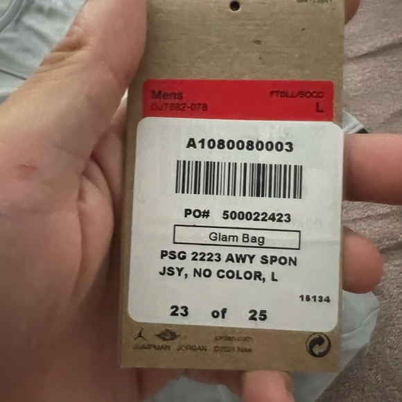 Jordan PSG 3rd Jersey 2022/23 - Picture 6 of 6